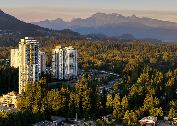 Coquitlam BC landscape drone photography